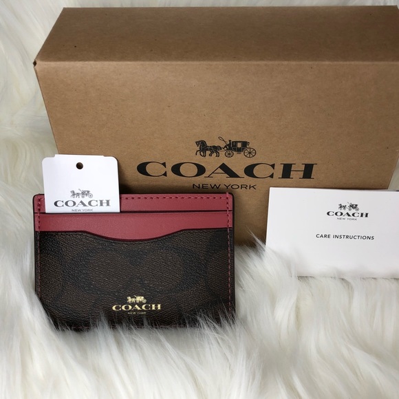Coach Handbags - Last one🔥 Coach Signature card holder